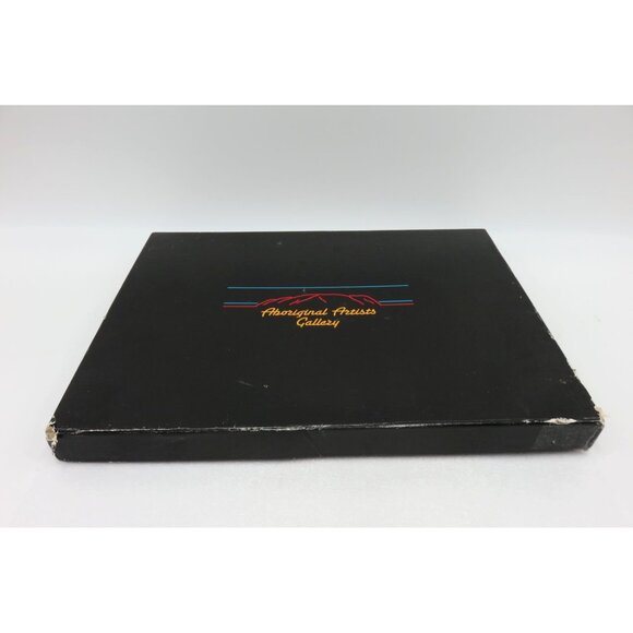 Aboriginal Australian Cork Backed Placemats Boxed With Indigenous Art Design - Picture 7 of 10